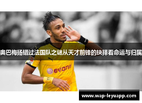 奥巴梅扬错过法国队之谜从天才前锋的抉择看命运与归属 奥巴梅扬错过法国队之谜从天才前锋的抉择看命运与归属